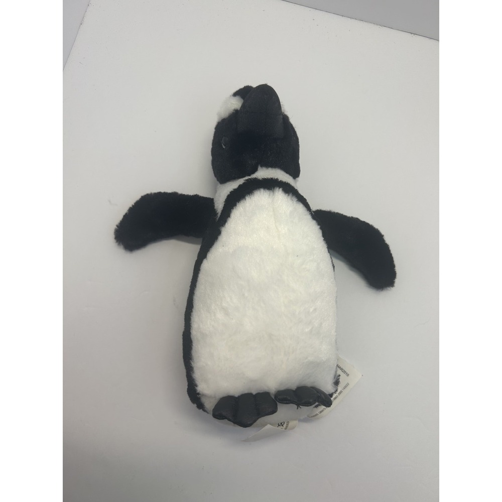Aurora Plush Penguin Stuffed Animal Black White 7" Soft Toy Baby Kids Gift